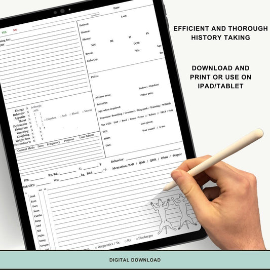Small Animal SOAP Template